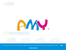 Tablet Screenshot of amy.com.pl